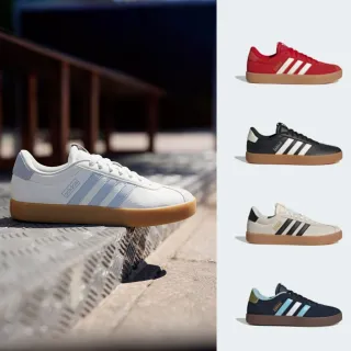 【adidas 愛迪達】VL COURT 復古休閒鞋 運動鞋 男鞋/女鞋 多款任選(JR8308/JH5078/JR2560/JQ3048/KK3774)
