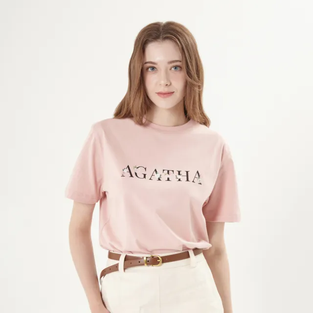 福利品AGATHA花都100%棉T(U)