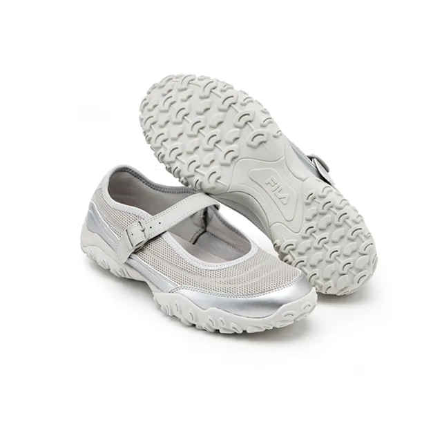【FILA】#韓韶禧代言款 ECHAPPE MJ 中性瑪莉珍運動鞋-灰(4-C105A-063)