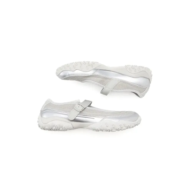 【FILA】#韓韶禧代言款 ECHAPPE MJ 中性瑪莉珍運動鞋-灰(4-C105A-063)
