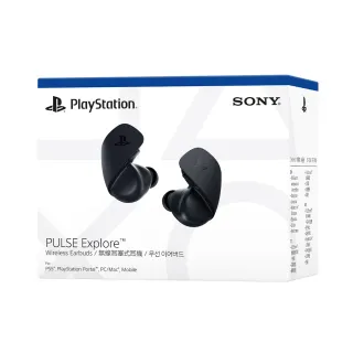 【SONY 索尼】PS5 Pulse Explore無線耳塞式耳機 午夜黑 台灣公司貨