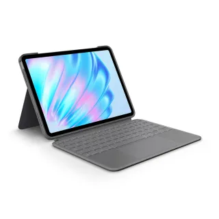 【Logitech 羅技】Combo Touch iPad Air 2024 M2 11吋鍵盤保護套(ipad鍵盤 巧控鍵盤)