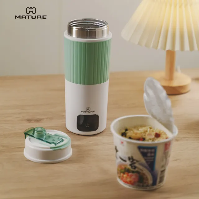 【MATURE 美萃】全球通用316不鏽鋼速熱電熱水杯650ml CY-1671