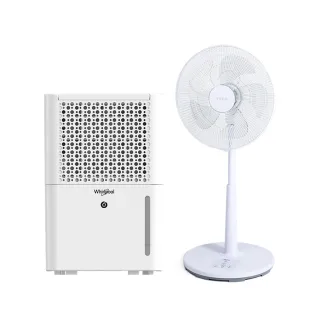 【Whirlpool 惠而浦】6L第六感智能除濕機 WDEE06TW+東元電風扇