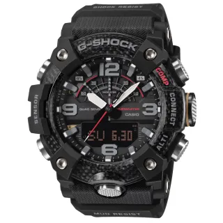【CASIO 卡西歐】G-SHOCK MUDMASTER 藍芽連線 多功能腕錶 618 週年慶 畢業禮物 (GG-B100X-1A)