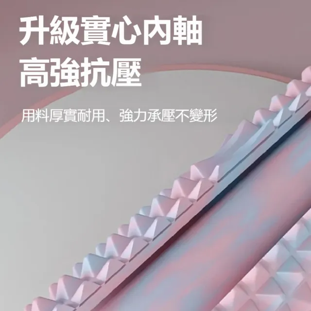 【kingkong】專業實心滾筒泡沫軸 45CM 按摩滾筒 瑜伽柱 (狼牙棒 瑜珈滾輪)
