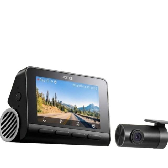 【70mai 70邁】GPS 智慧行車記錄器 A810S 4K前後鏡頭+記憶卡128G(＃4K#GPS#前後錄#70mai#)