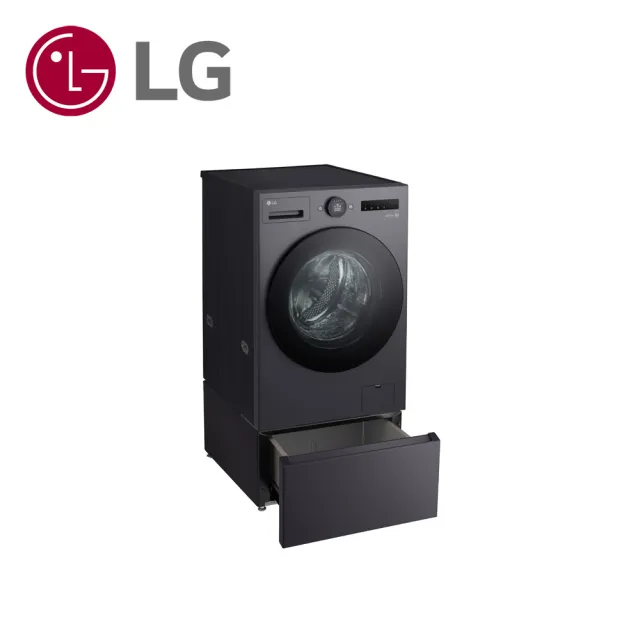 【LG 樂金】屜式組合層櫃 霧面黑色 LWP-25N24