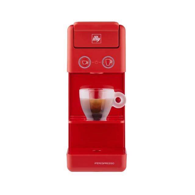 【illy】官方直營 Y3.3 膠囊咖啡機(紅色)