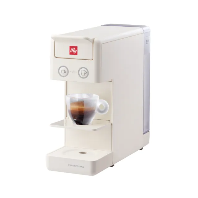 【illy】官方直營 Y3.3 膠囊咖啡機(白色)