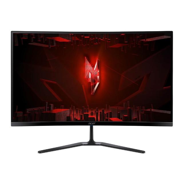 【Acer 宏碁】ED270 W0 27型 FHD 16:9 240Hz曲面高刷新電競螢幕(可傾斜/可旋轉/內建喇叭/1ms/VA)