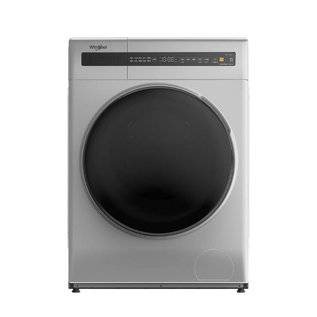 【Whirlpool 惠而浦】58H快配10.5公斤 Essential Clean洗脫烘變頻滾筒洗衣機(WWEB10701BS)
