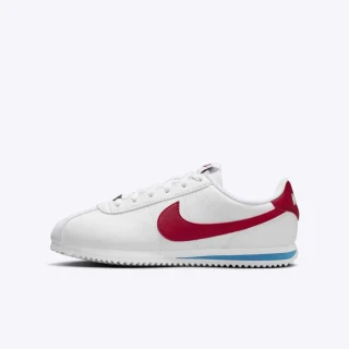 【NIKE 耐吉】Kids Cortez GS 大童 休閒鞋 經典 復古 阿甘鞋 舒適 百搭 白紅藍(DM0950-115)