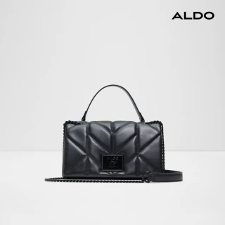 【ALDO】GRISHNAK-都會質感金屬鍊條肩背包/斜背包(黑色)