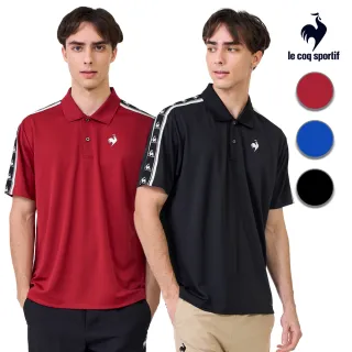 【LE COQ SPORTIF 公雞】吸濕排汗短袖POLO衫 男款 3色 LWX21242