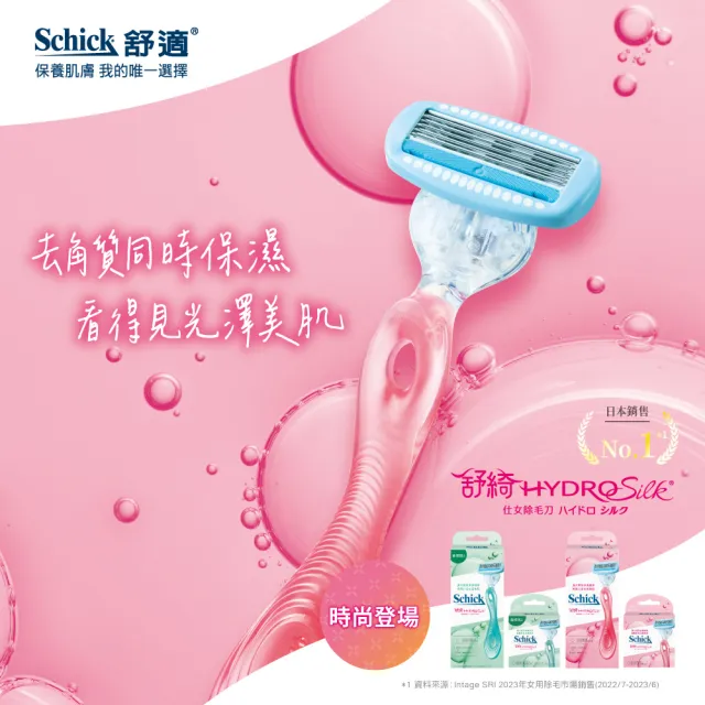 【Schick 舒適牌】舒綺仕女 除毛刀片 敏感肌(刀片3入x2組 共6入)
