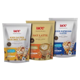 【UCC】即期品-UCC義式/焦糖拿鐵8入/包x任2包(拿鐵愛好者絕不能錯過!)