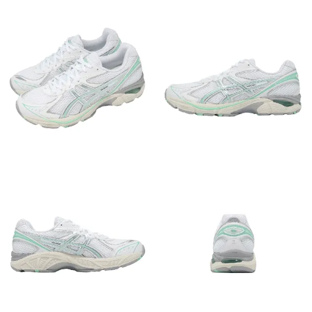 【asics 亞瑟士】休閒鞋 GT-2160 男鞋 白 綠 拼接 緩衝 復古跑鞋 1203A275118