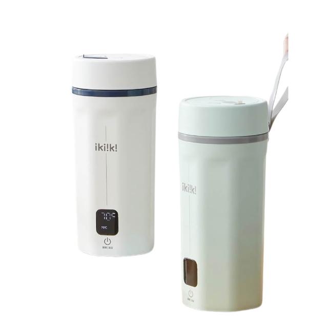 【ikiiki 伊崎】520ML快煮杯丨全球電壓隨行電熱水杯IK-TK4204/05(可託運 國際電壓)