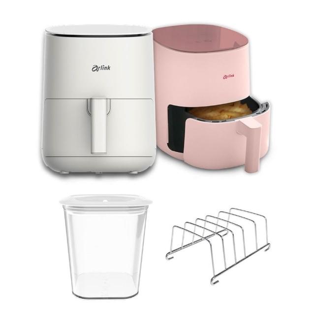 Arlink EB2505 電鍋，品牌Arlink，型號EB2505，產地中國。商品尺寸28.1 × 23 × 29 cm，電壓100V，頻率60Hz，消耗功率1000W以上，產品重量3Kg，容量2公升以上，提供2年保固。配件包含食譜、中文說明書及使用說明保證書，BSMI許可字號R54620。適閤家庭日常煮飯，高效能大容量設計，安全可靠。