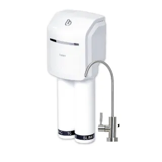 【BWT 德國倍世】SLIM 2-UF 二道式羽纖生飲水淨水器(免插電不排廢水)