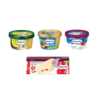 【Haagen-Dazs 哈根達斯】冰淇淋 品脫4入組或迷你杯10入組 (心動女王節特價出清 最後數量 售完不補)