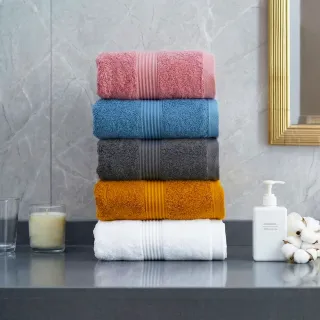 MIT歐風極緻厚感重磅飯店浴巾-3入組(5色任選)