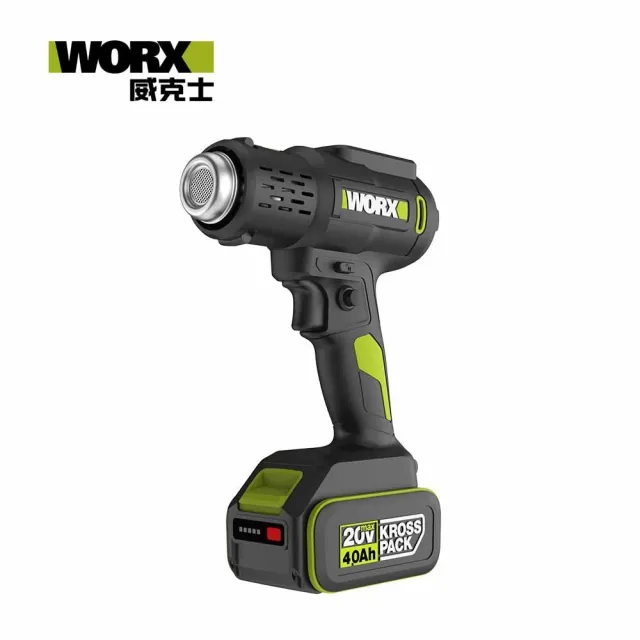 【WORX 威克士】20V鋰電熱風槍 空機 WU040.9