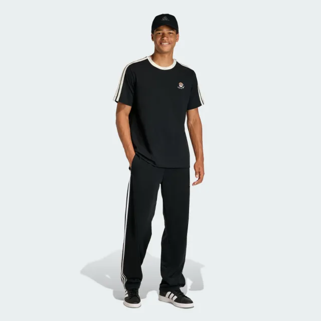 【adidas 愛迪達】短袖上衣 男 亞規 M COFFEE CUP T 黑 KG5413