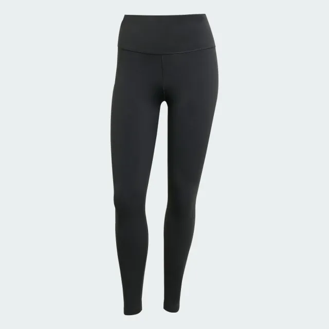 【adidas 愛迪達】緊身長褲 女 運動褲 瑜珈 亞規 ALL ME 7/8 L 黑 JW7584