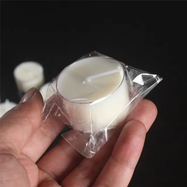 【LIFE SHOP】無味手工天然椰子蠟燭  6顆組 椰子蠟 香薰爐補充蠟燭 小蠟燭
