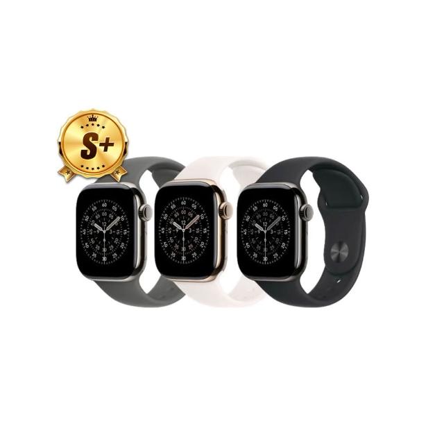 【Apple】S+級福利品 Apple Watch S11 LTE 42mm(鈦金屬錶殼搭配運動型錶帶)