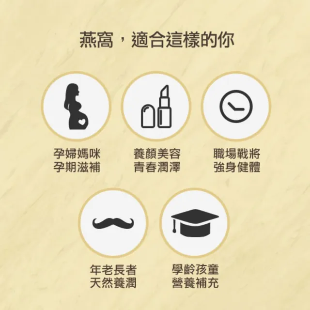 【潤燕窩】24K極濃白金潤燕盞-環保5入盒 贈德國訂製湯匙(現燉燕窩、養生、孕期調理、自用保養)