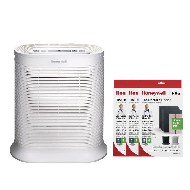 【Honeywell】(三年份濾網組)抗敏空氣清淨機HPA-100APTW