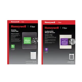 【Honeywell】適用 HPA720WTWV1 一年份專用濾網組(HEPA濾網HRF-Q720V1+顆粒活性碳濾網HRF-L720)