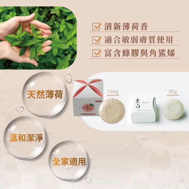 【台隆手創館】至白-鹿兒島火山白土潔顏皂100g 洗面皂