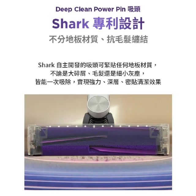 【Shark】IW3241 Clean Sense IQ+自動集塵智能大吸力無線吸塵器旗艦款(抗纏結 HEPA濾網 寵物毛 車用 手持)