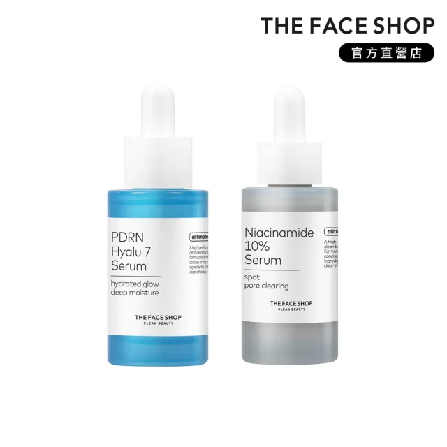 【THE FACE SHOP】官方直營 ALLTIMATE早N晚P組(菸鹼醯胺10%+PDRN)