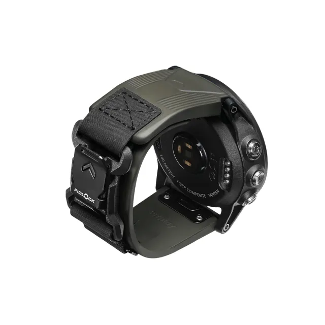 【bitplay】防水FKM氟橡膠Fidlock瞬扣錶帶 for Garmin QUICKFIT 22mm (智慧穿戴/運動)