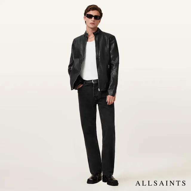 【ALLSAINTS】CORA 經典簡約純羊皮皮衣外套 M064LB (常規版型)
