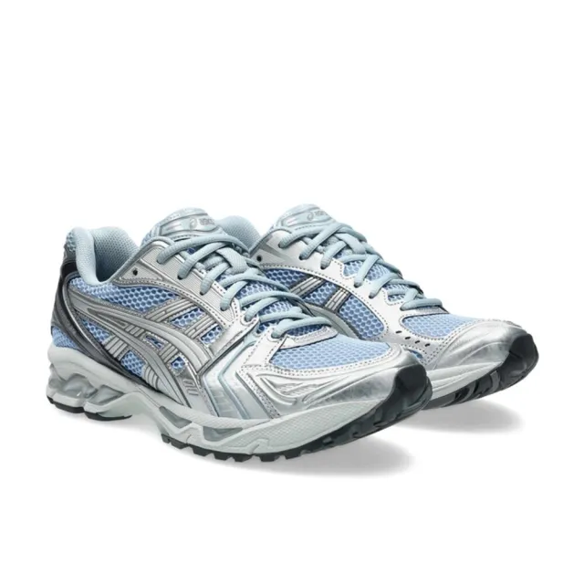 【asics 亞瑟士】Gel-Kayano 14 灰藍 輕量 透氣 緩震 運動鞋 男女鞋 1203A537-401