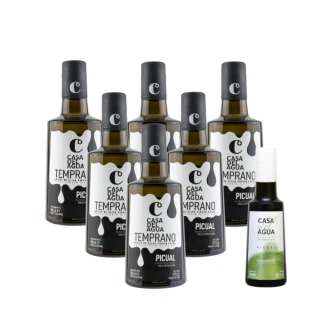 【Casa del Agua 歐嘉】西班牙特級冷壓初榨橄欖油 莊園頂級款500mlx6入(送歐嘉職人橄欖油250mlx1入)