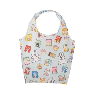 【OUTDOOR】Bunni Konbiny聯名環保購物袋-淺藍色 OD163150LB