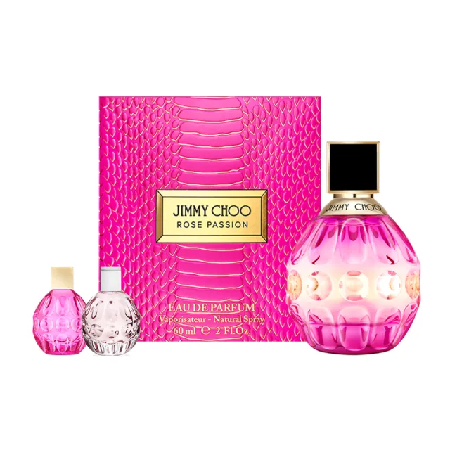 【JIMMY CHOO】閃耀熱戀淡香精60ml(贈隨機小香2瓶.專櫃公司貨)