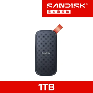 【SanDisk】E30 1TB 行動固態硬碟 G26(SDSSDE30-1T00-G26/讀取速度高達800MB/s)