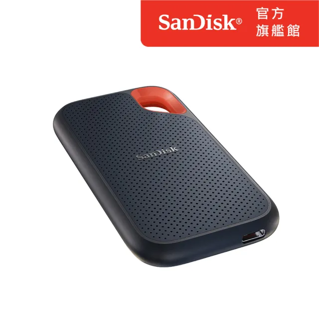 【SanDisk 晟碟】E61 Extreme Portable SSD 2TB 行動固態硬碟(讀寫速度高達1050MB/s/1000MB/s)