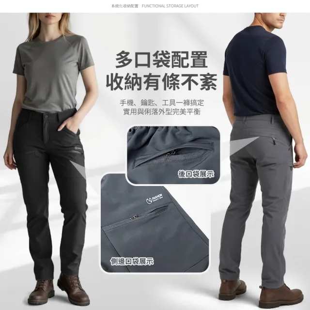 【YT shop】買一送一 男女戶外機能 登山 露營 釣魚 透氣 彈性 工作防曬 長褲/短褲(現貨 速乾 抗UV 工作褲)