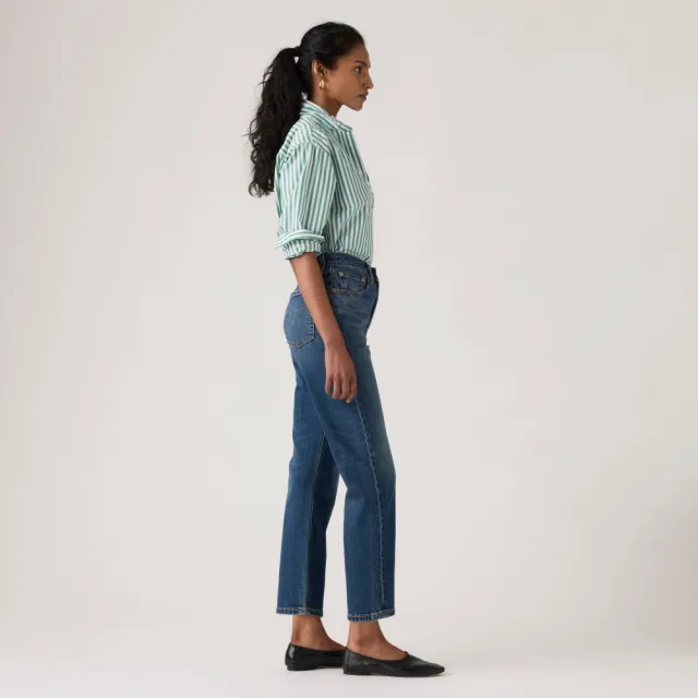 【LEVIS】女款 中腰 靴形 牛仔褲 女生牛仔褲 人氣新品 A8746-0004