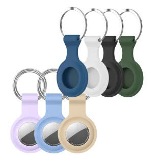 【Timo】AirTag 專用 純色矽膠保護套