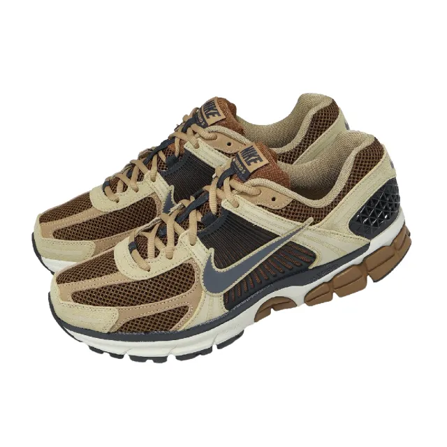 【NIKE 耐吉】休閒鞋 Zoom Vomero 5 男鞋 橘 灰 復古跑鞋 緩震 氣墊 HF1553-202
